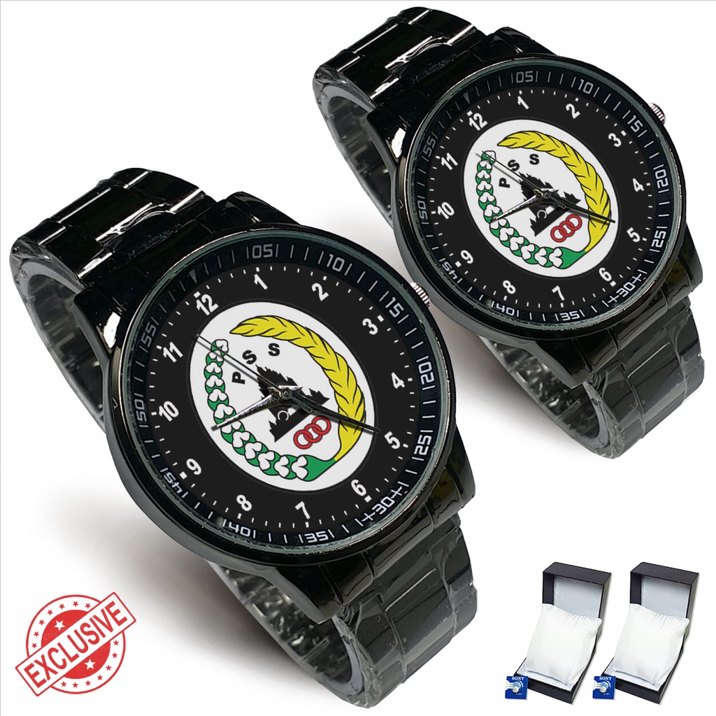 Jam Tangan Rantai Couple SLEMAN PSS (Limited Edition)