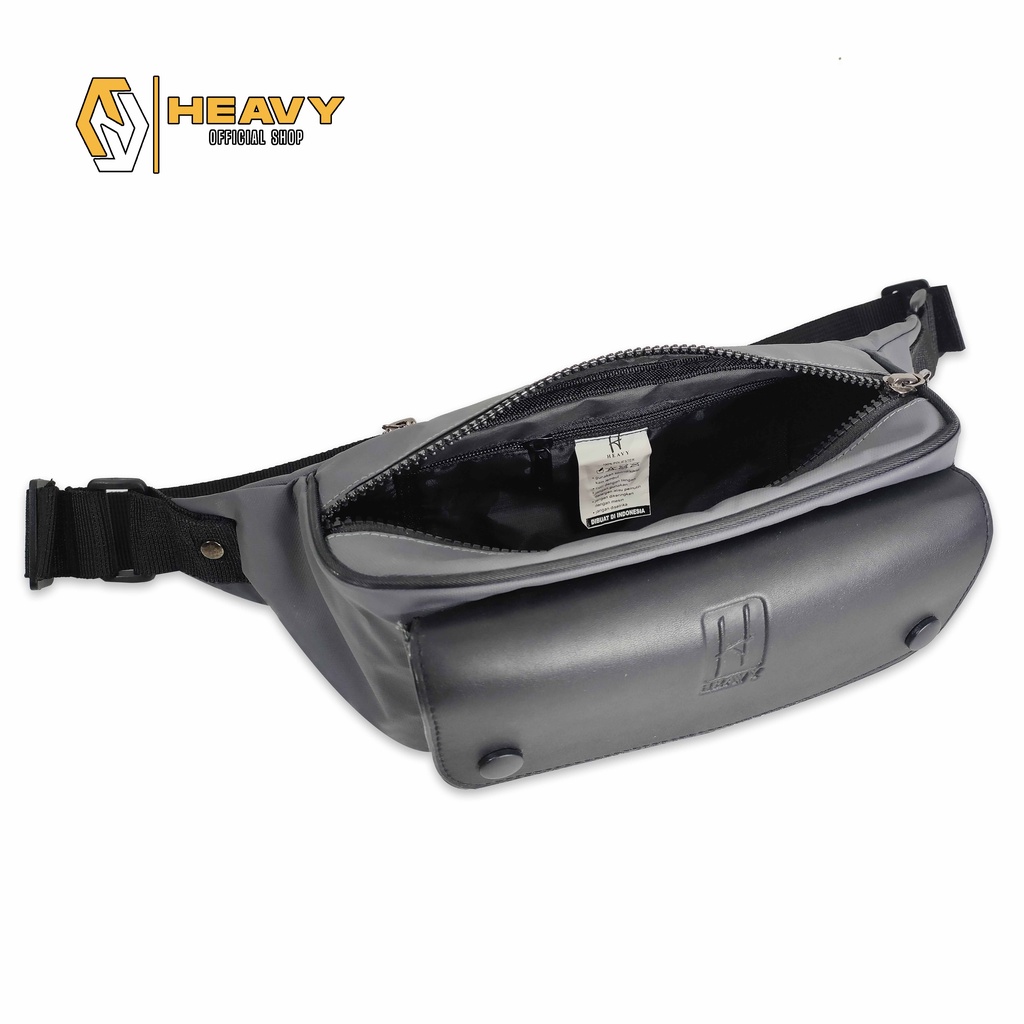 [HEAVY.BAG] WAISTBAG HEAVY WATERPROOF . TAS PINGGANG PRIA