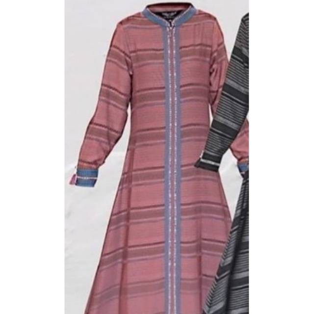 Hikmat A9960 Abaya MAROON, Gamis Hikmat Muslimah Syar'i