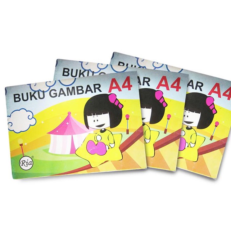 Buku Gambar size A4 Kertas Tebal
