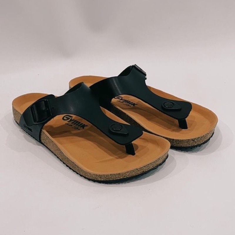 Sandal Jepit Gymik Arca Coklat Hitam Original