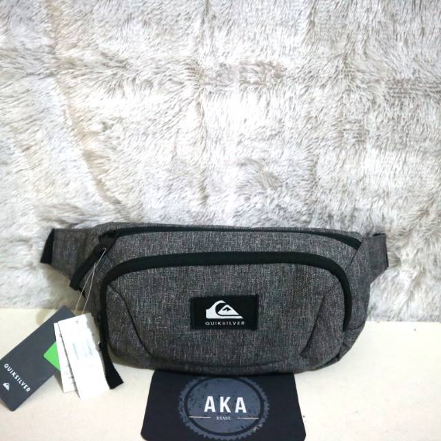 Jual Tas sling bag Quiksilver Jungler II Waist Bag Light Grey Heather