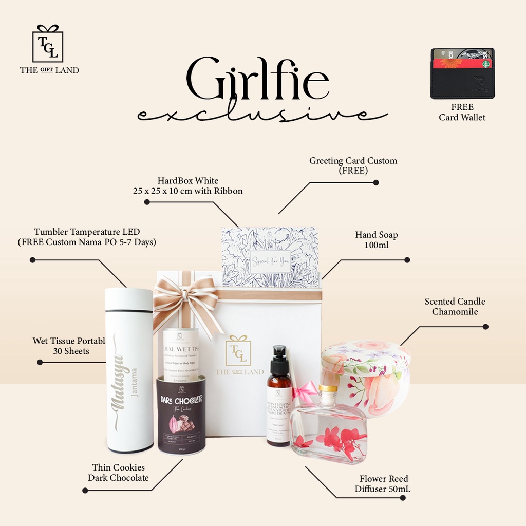 

Kado Ulang Tahun Cewek Hadiah Pacar Hampers Gift Set Birthday - GIRLFIE EXCLUSIVE