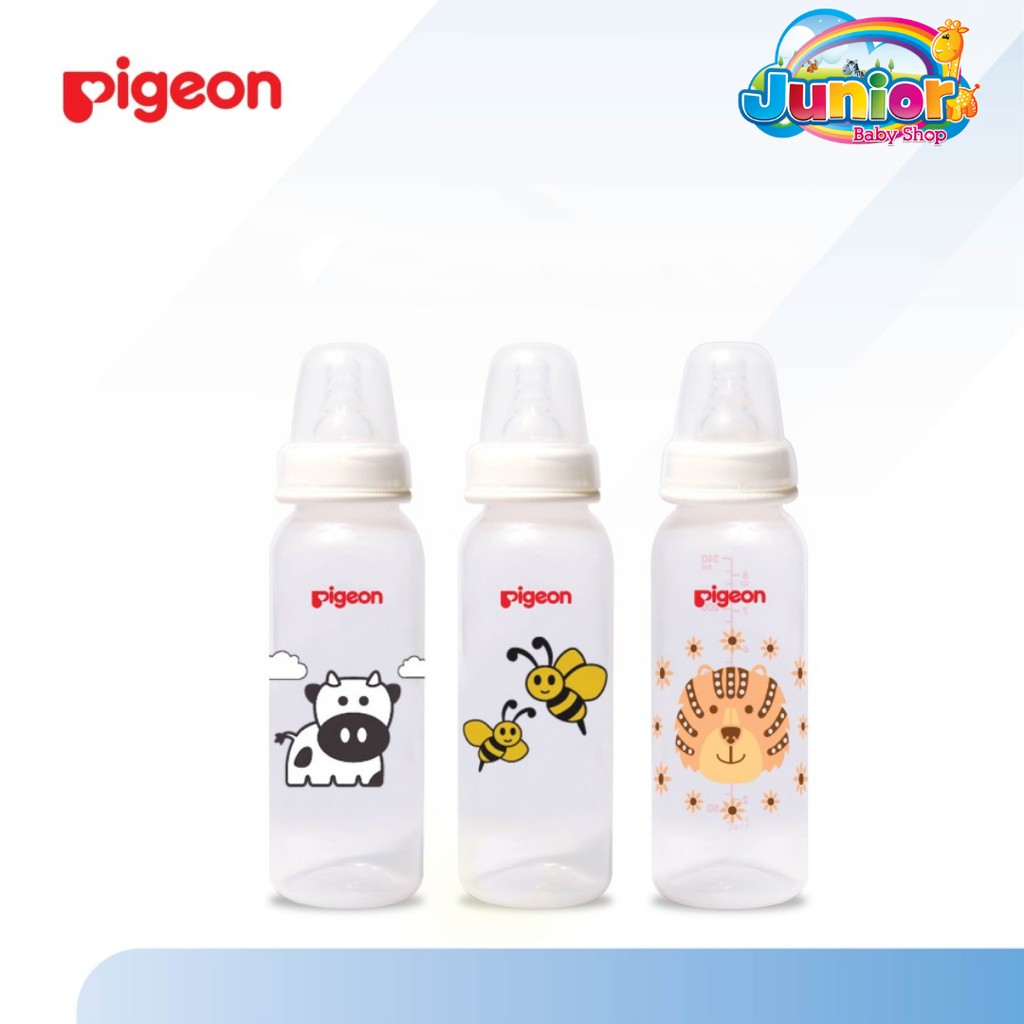 Pigeon Paket Beli 2 Bonus 1 Botol PP RP S-Type Nipple 120ml/240ml