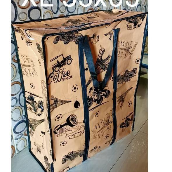 Paling Disukai.. Tas karung motif super jumbo/tas terpal motif/tas mudik/tas serbaguna/tas belanja