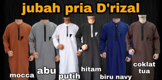 Jubah koko pria/muslim real pic