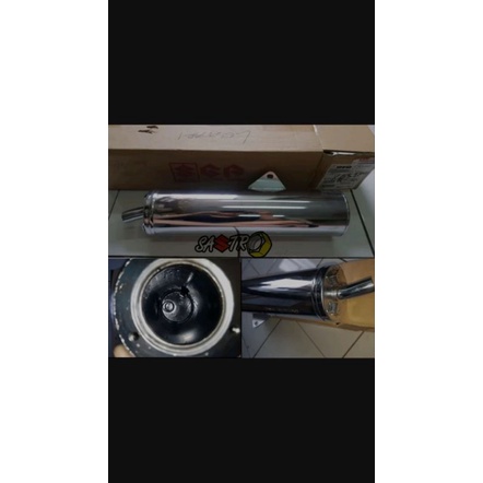 silincer knalpot suzuki satria fu scd barong facelift ori sgp