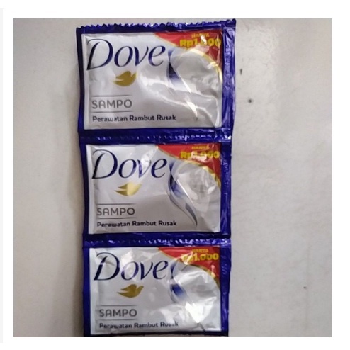 SAMPO DOVE SACHET / 1 RENCENG ISI 12 / 8ML