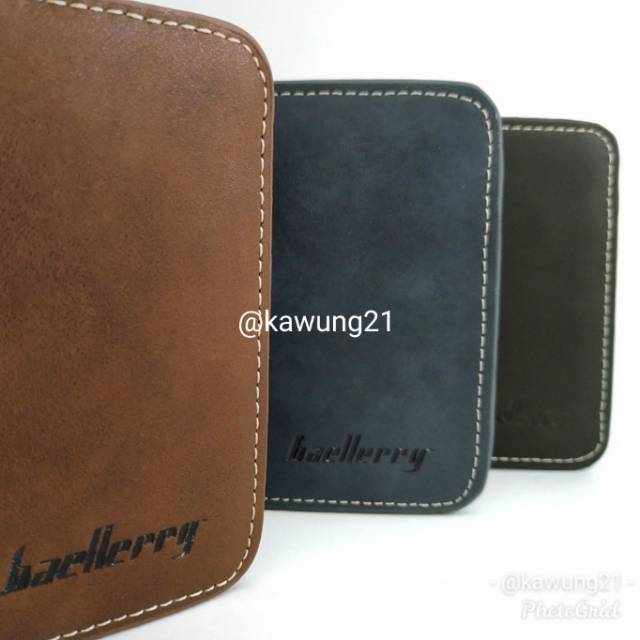 Dompet Pria Lipat DP22 Saku Leather Wallet Impor Modis