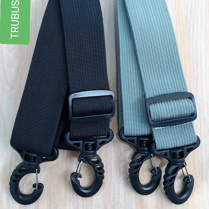 Terlaris    tali tas slempang selempang slendang abu ukuran 4cm tali eiger murah    hanya di shopee