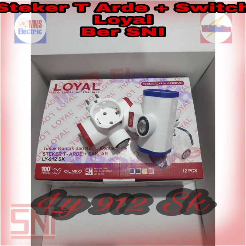 Steker T Arde/ T Arde Switch Loyal Ber SNI