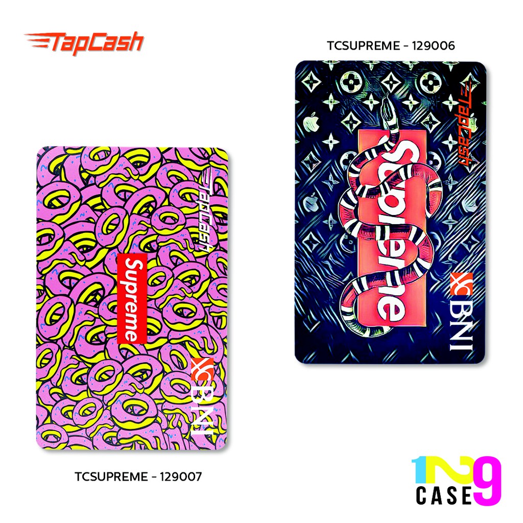 Custom BNI TAPCASH 2 Sisi Bisa Cetak Foto / Gambar Suka Suka