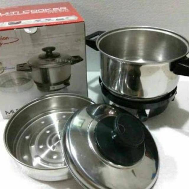 Panci listrik/multi cooker maspion me 2750