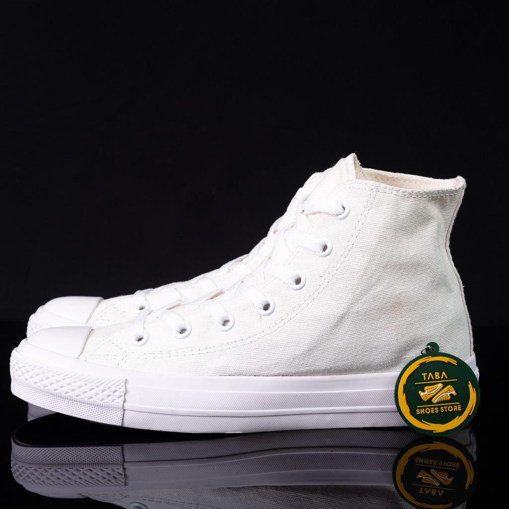 (BISA COD) SEPATU SNEAKERS CLASSIC FULL WHITE TINGGI PRIA WANITA PREMIUM