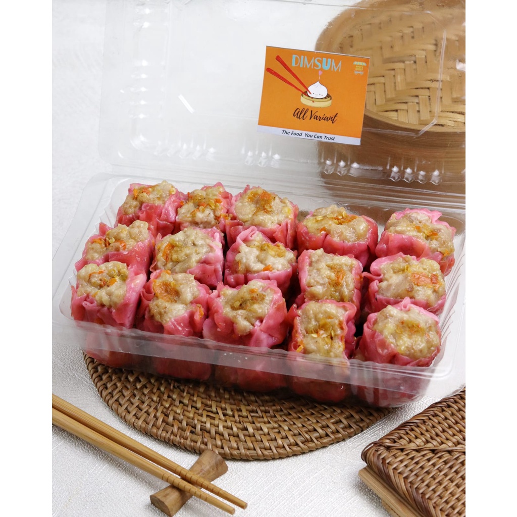 siomay  frozen food dimsum rasa pedas mercon isi 10