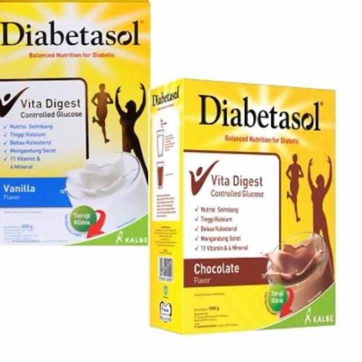 

9.9 Flash Sale Diabetasol 600 Vanila/ Coklat/ Capucino 600gr