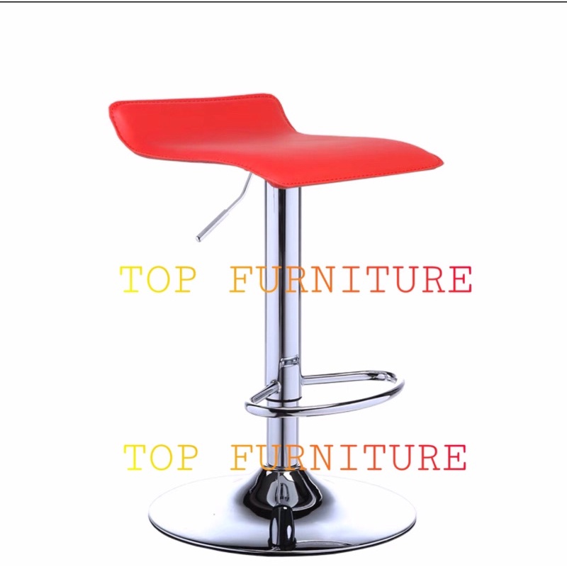 kursi bar kursi barstool kursi minibar kursi minimalis kursi hidrolik kursi cafe kursi makan kursi-MERAH