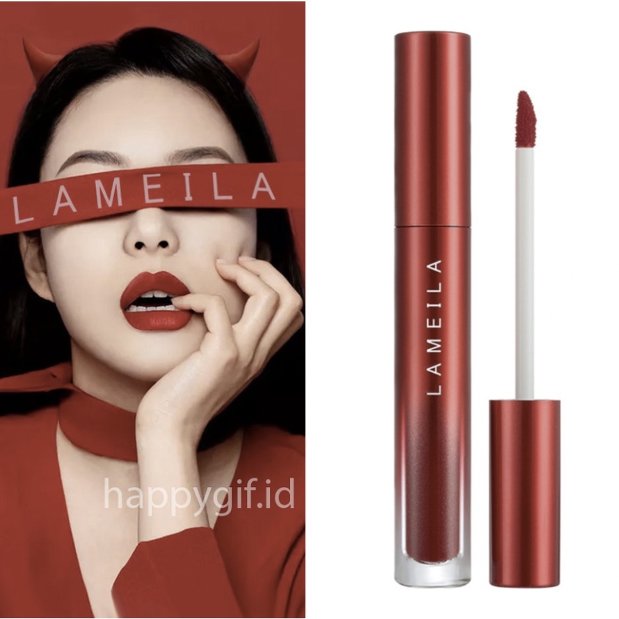 LAMEILA RED EDITION Lipstik Lip Glaze Matte Lipstick Lip GLoss LA057