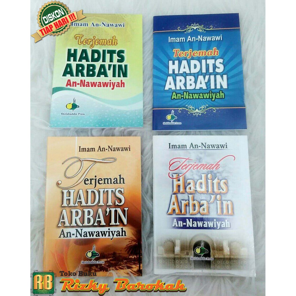 Jual Buku Saku Hadist Arbain Imam Nawawi Hadits Arbain Saku