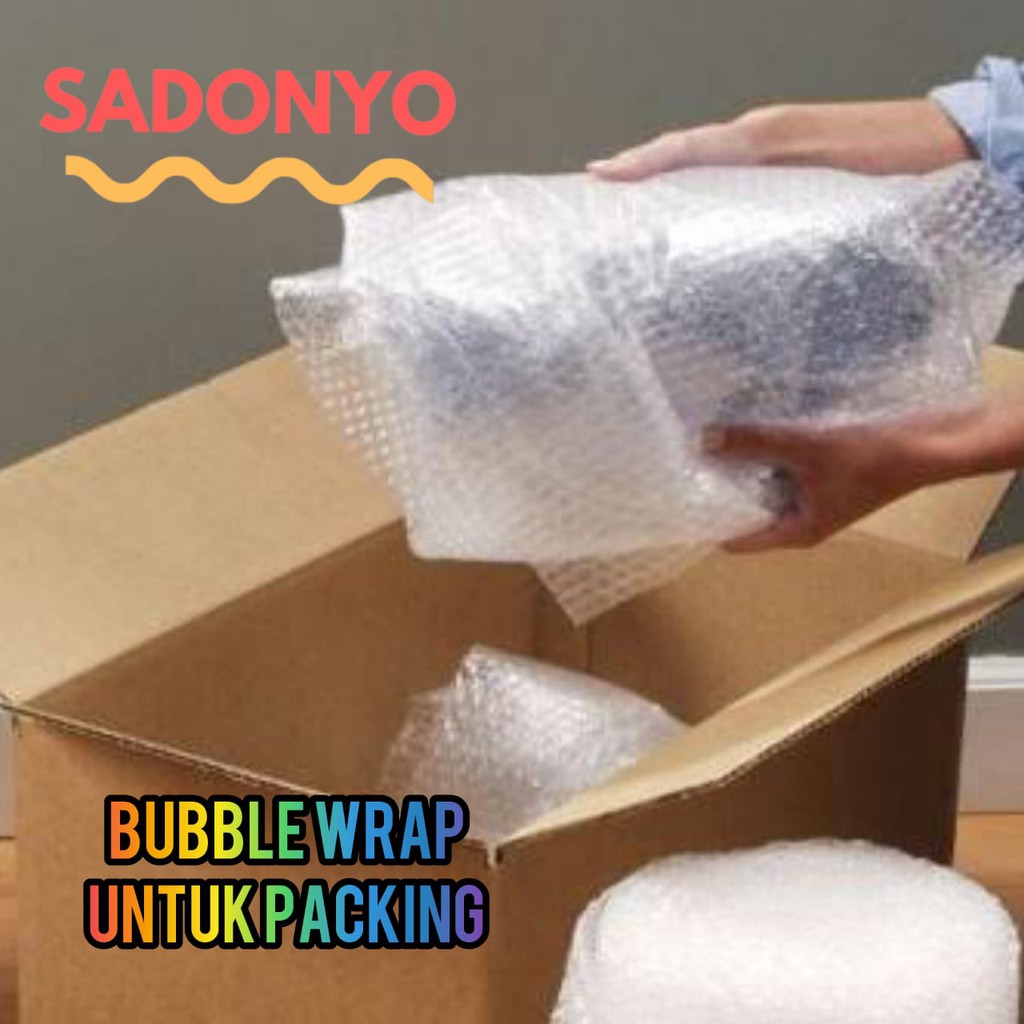 

Bubble Wrap / Plastik Bubble Untuk Packing Tambahan