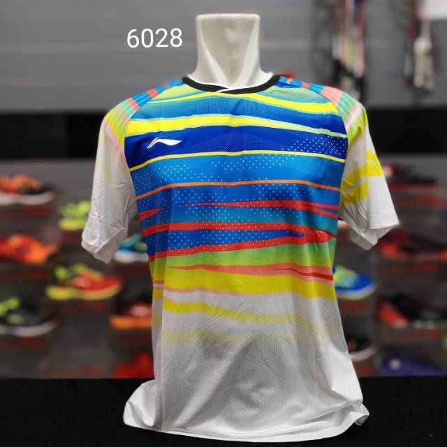 Baju badminton grade ori import Li-ning "6028"