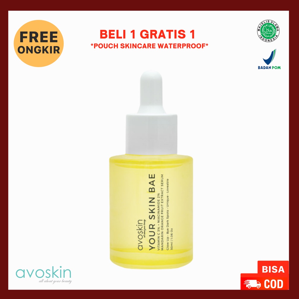 Avoskin Your Skin Bae Serum Vitamin C + Niacinamide | Lactic Acid | Azeclair | Panthenol