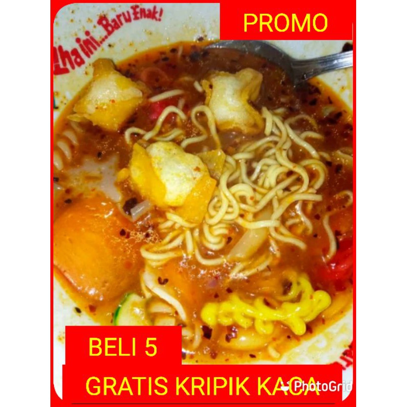 

Seblak instan pedas komplit khas bandung