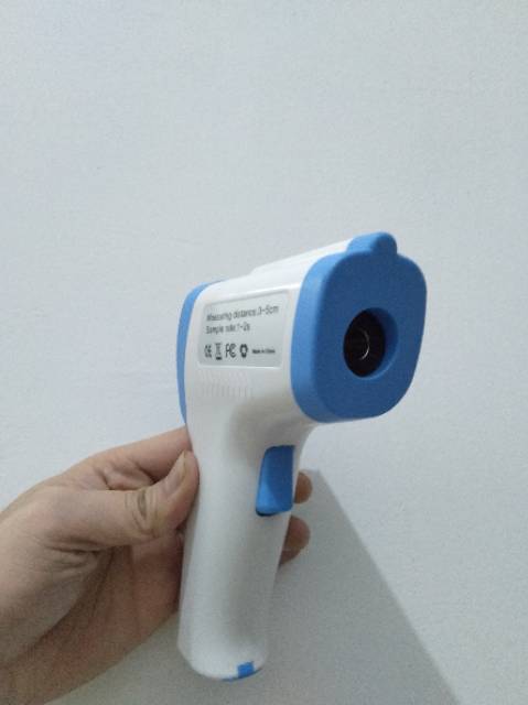 Thermo Gun Thermogun Thermometer Gun Tembak Pengukur Suhu Anak Digital Thermometer Termometer