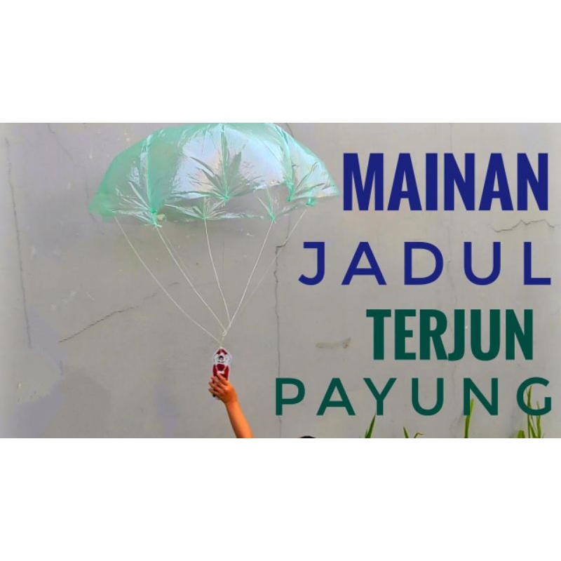 Mainan Anak Terjun Payung Jumbo / Mainan Parasut