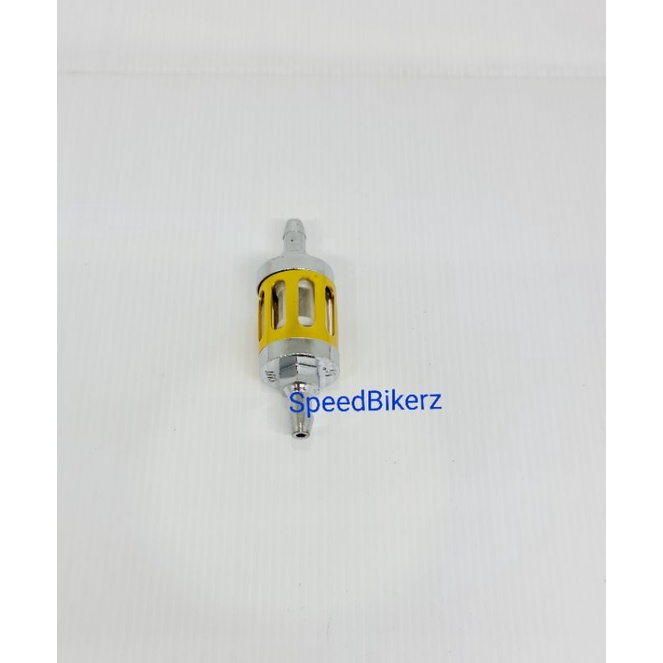 Saringan Bensin Kaca Cnc Filter bensin Kaca Transparan CNC Gold universal beat mio vario nmax pcx