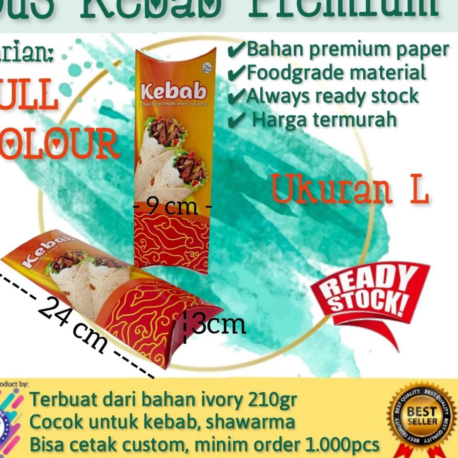 

Grosir 8HARS Dus box kantong Kebab L @1Pcs J54 Terlaris