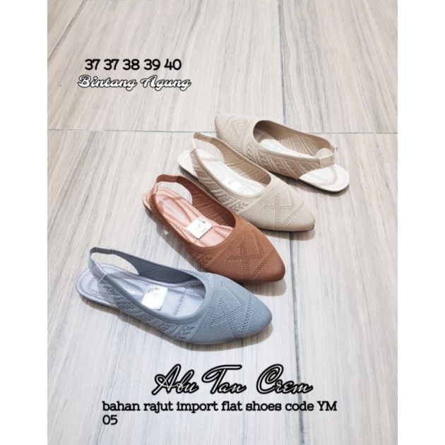 Flat Shoes rajut