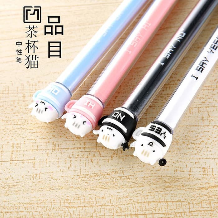 

Pulpen Gel Unik / Pen Gel Kucing Warna Warni 4th Edition