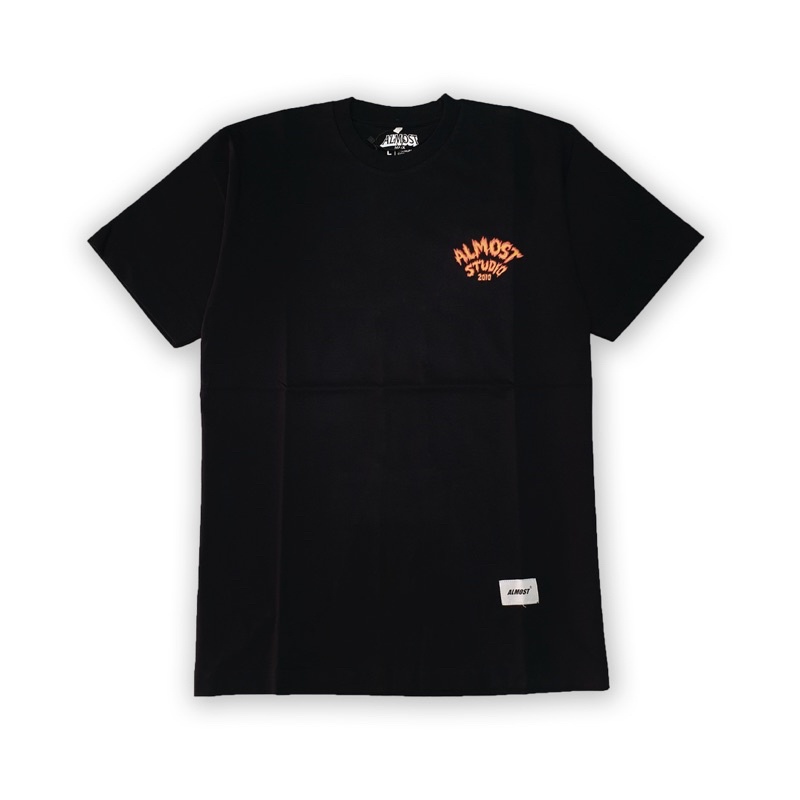 Almost Studio - T-Shirt - Flame - Black