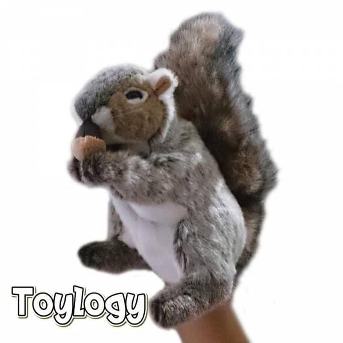 Boneka Tangan Hewan Tupai ( Squirrel Hand Puppet ) Bajing