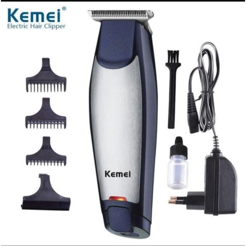 Cukuran Rambut Elektrik Cas Trimer Rambut Kemei 5021 Hair Clipper