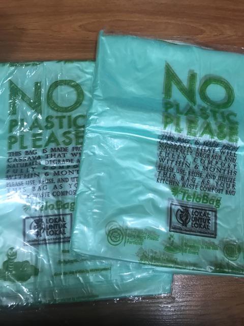Trashbag Wrapping 60x100 Kantong Sampah Organik Plastik Singkong Telobag