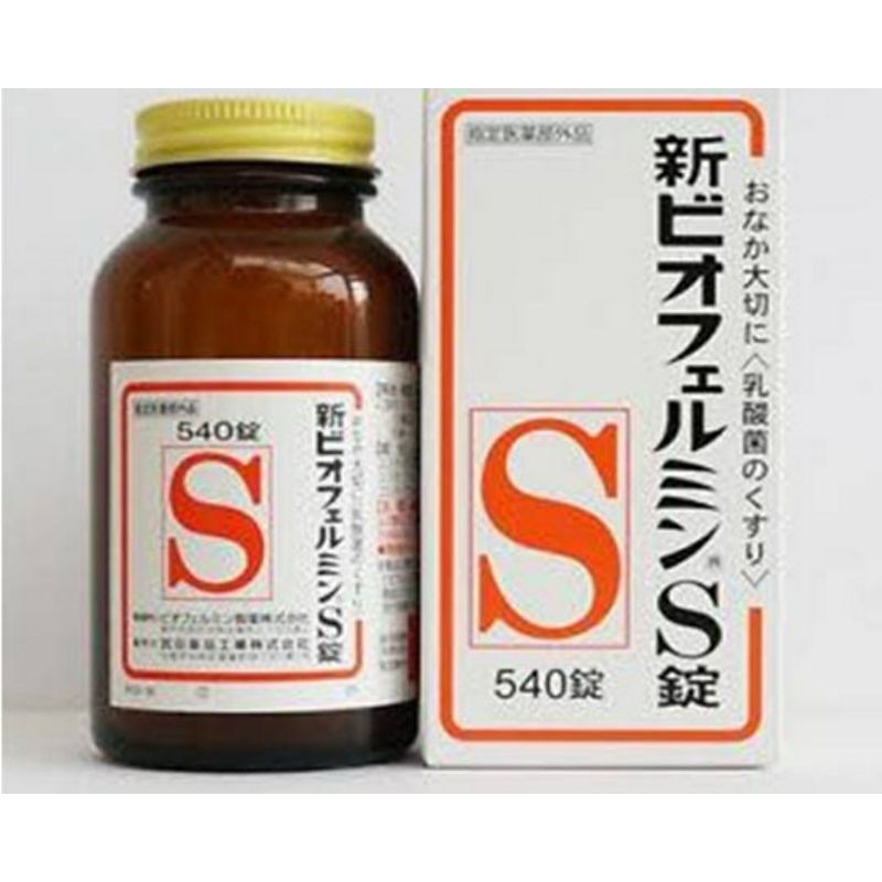shin biofermin s 540 tablet ready stok