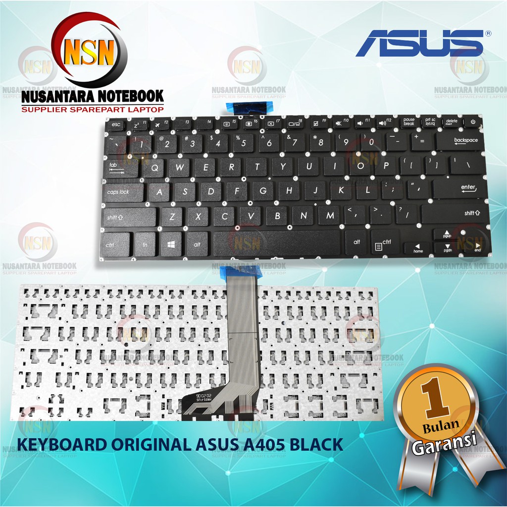 Keyboard Original Asus Vivobook 14 A405 X405U X405UA X405UQ X405UR