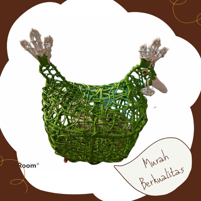 TEMPAT TELUR UNIK TEMPAT PENYIMPANAN TELUR KERANJANG TELUR BOX EGG