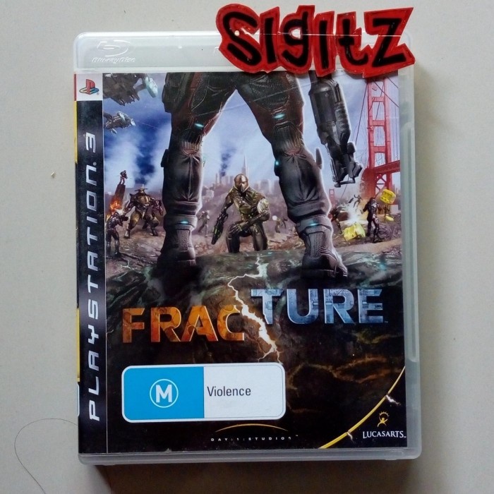 bd PS3 kaset game FRACTURE / FRAC TURE