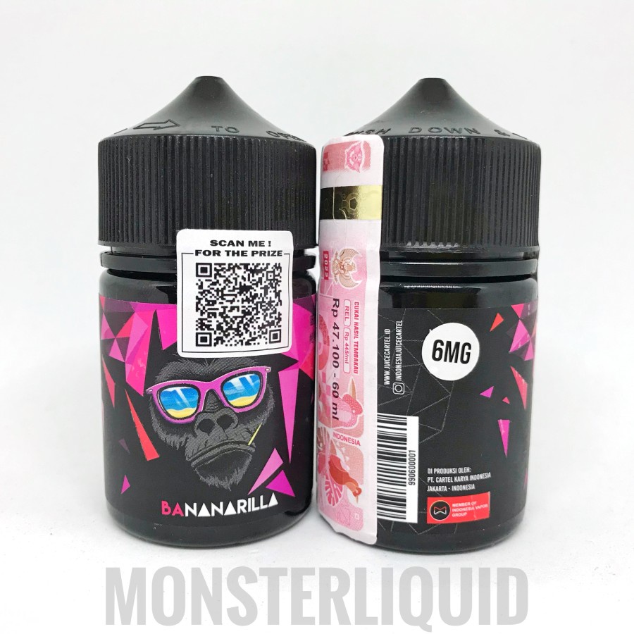 BANANARILLA BANANA STRAWBERRY 6MG 60ML