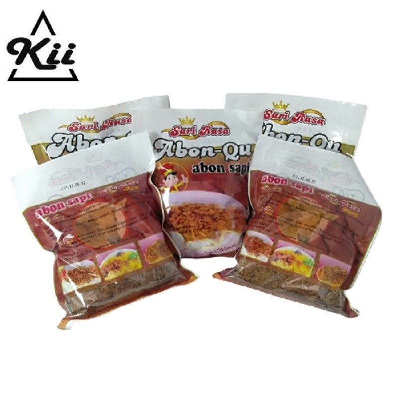 Sari Rasa Abon-Qu Abon Sapi - Original Abon Sapi Sari Rasa 100g