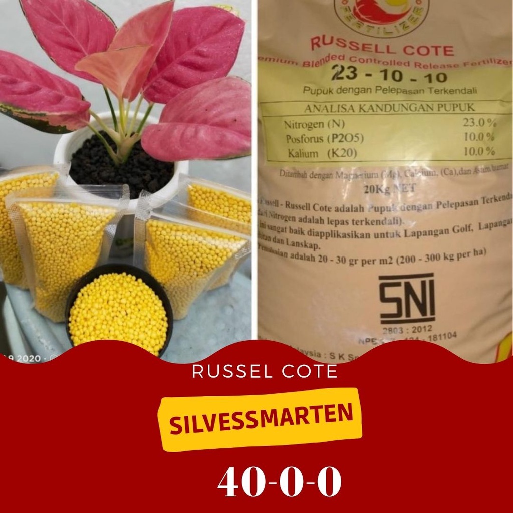 Russel Cote DISKON BESAR-BESARAN [silvessmarten]✅ Pupuk Slow Release Russel Cote 40-0-0  (Mirip Osmo