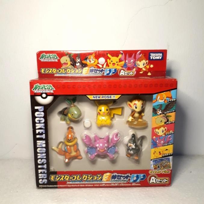 Ready Pokemon Mc Entry Set A Monster Collection Figure Original Takara Tomy