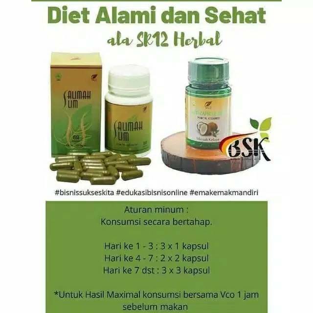 Jual Sr12 Obat Diet Herbal - Pelangsing Badan Salimah Slim Indonesia|Shopee Indonesia