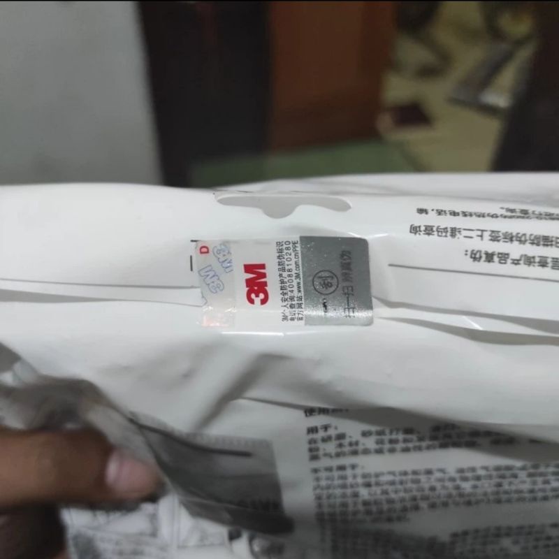 TERBARU MASKER KN95 9502V + 3M 1PACK ISI 25