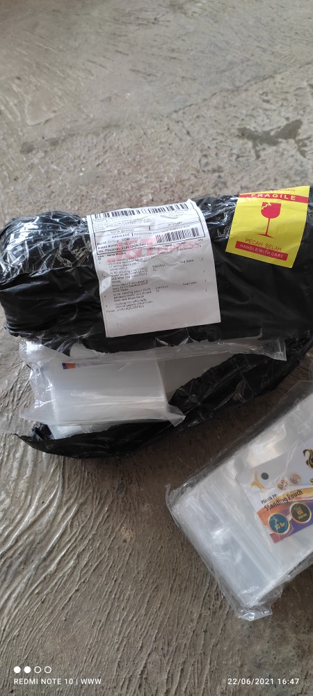 Isi 50: Standing Pouch 12x20 Kemasan Berdiri 12 X 20 Seal Lebar Seal Biasa Murah