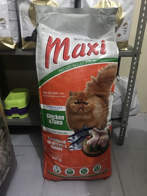 MAXI CAT FOOD / MAKANAN KUCING 1 KG