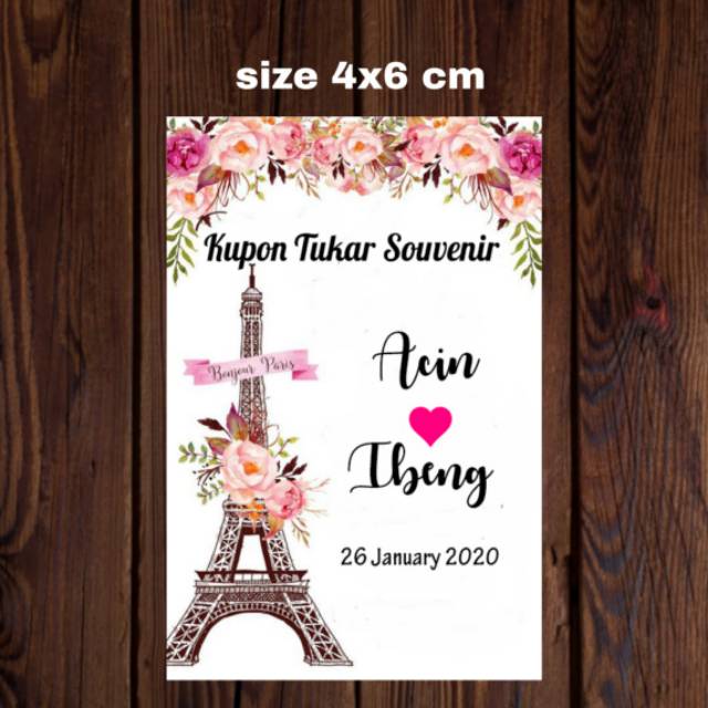 Kupon tukar souvenir